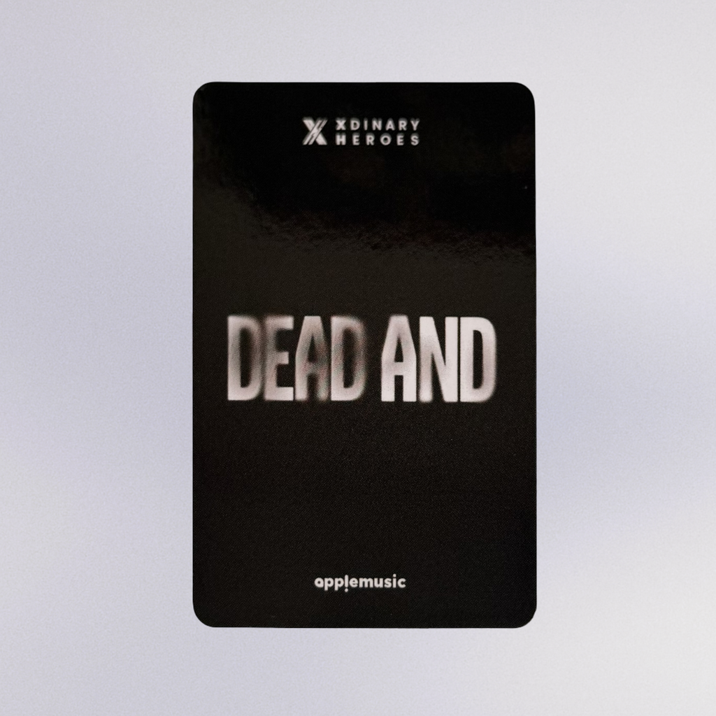 Xdinary Heroes  •  Gaon - DEAD AND Apple Music POB Photocard