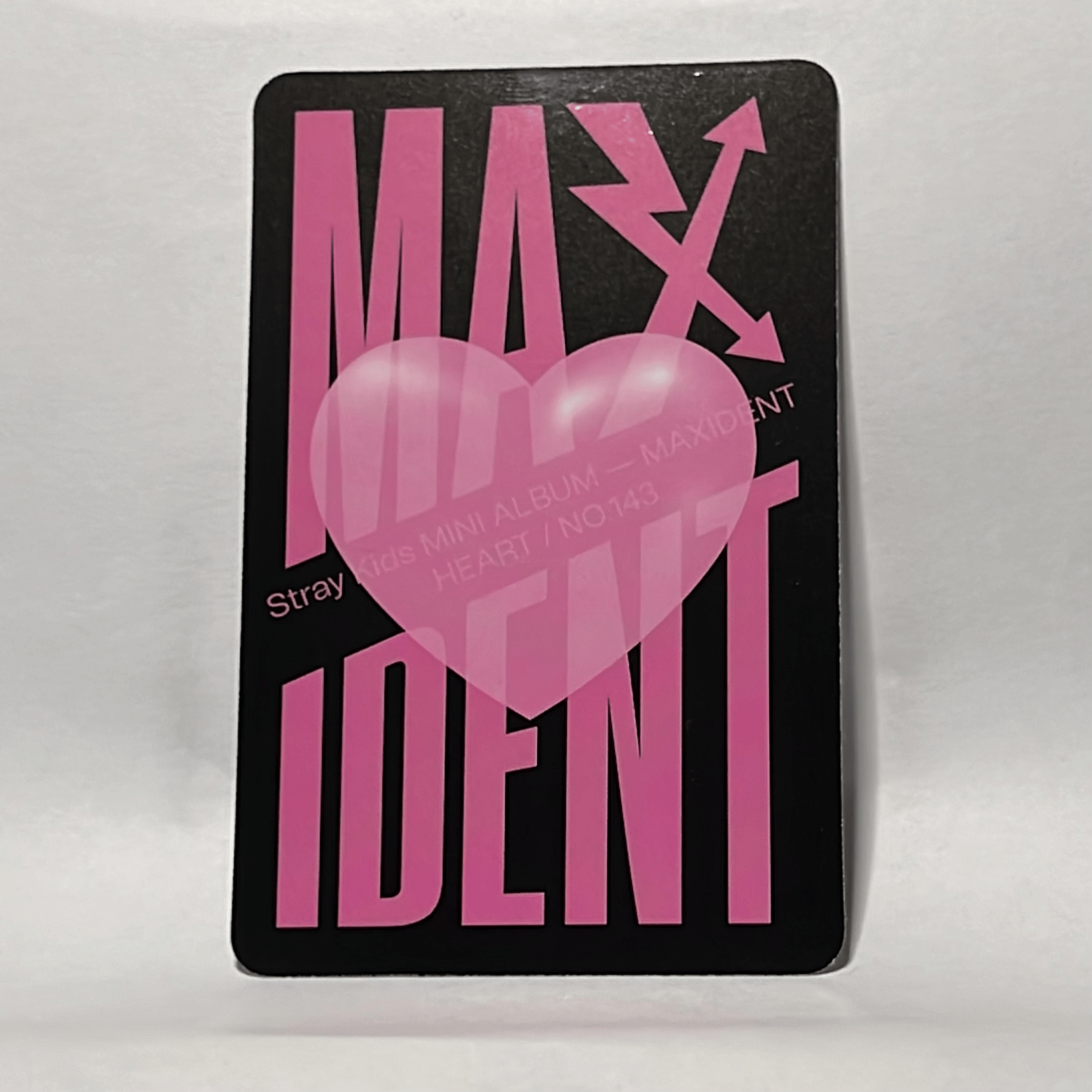 Stray Kids  •  Felix - Maxident (Heart Version) Photocard