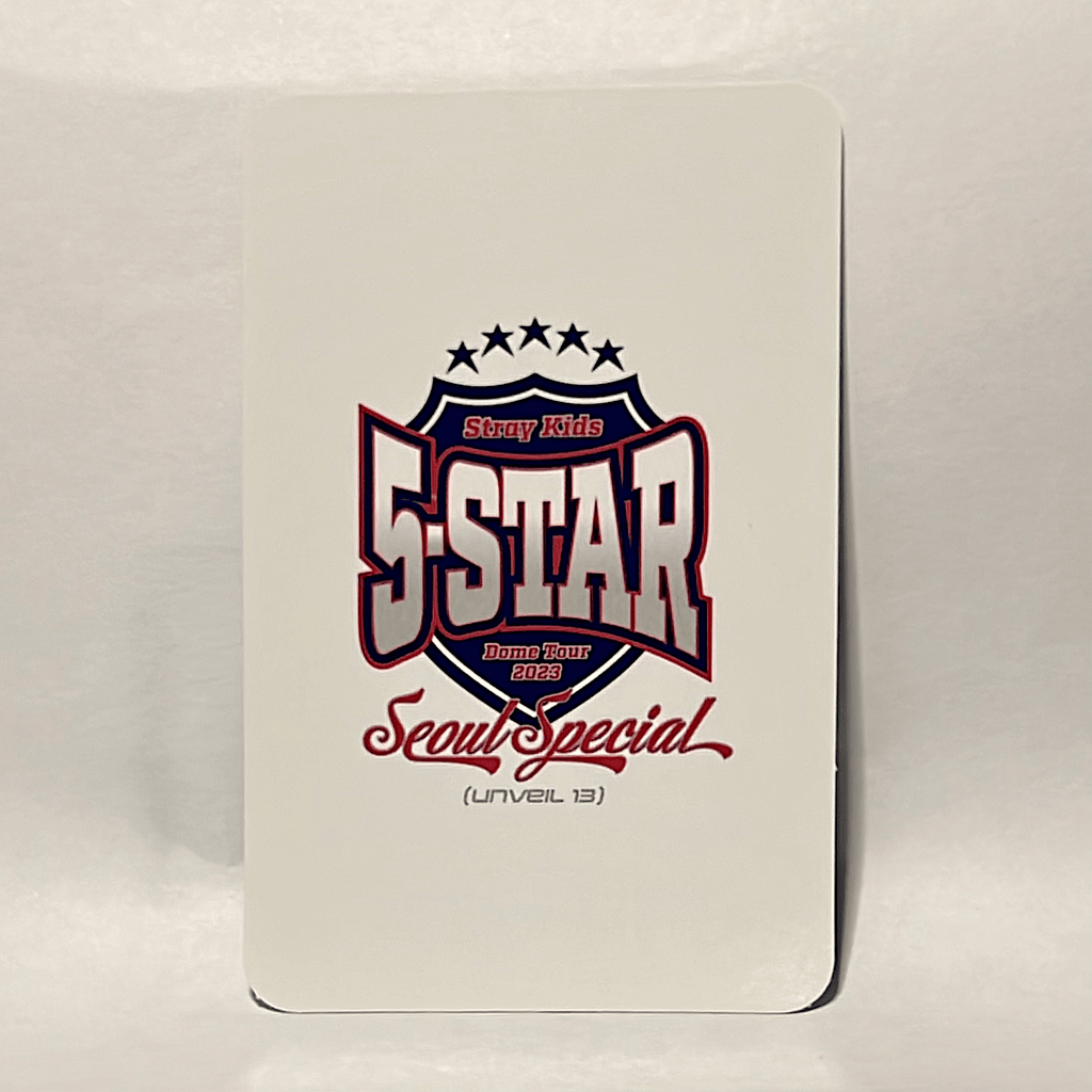 Stray Kids  •  Bangchan - 5-star Dome Tour 2023 Seoul Special (Unveil 13) Special Gift Event Photocard