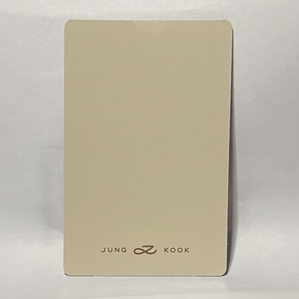 BTS  •  Jungkook - Golden Album Photocard