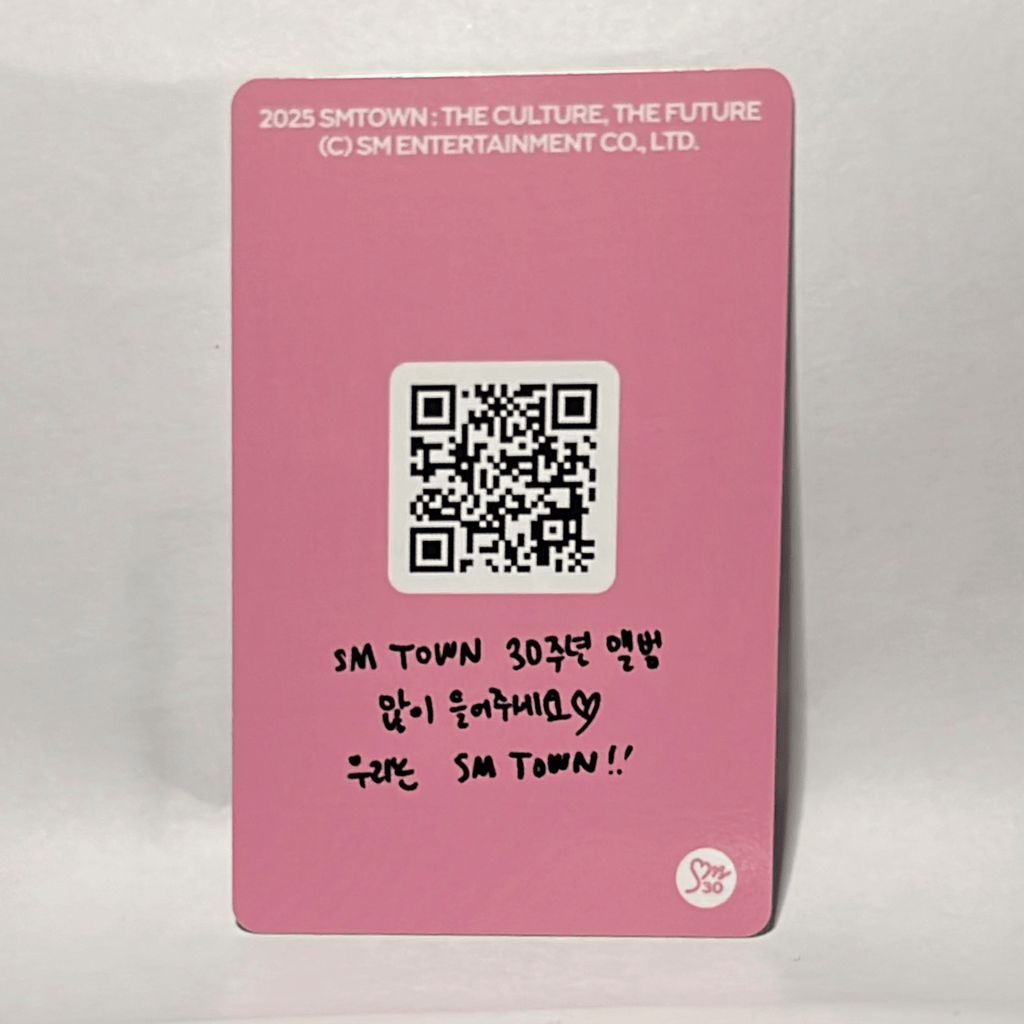 Red Velvet  •  Yeri - 2025 SMTOWN : THE CULTURE, THE FUTURE Photocard