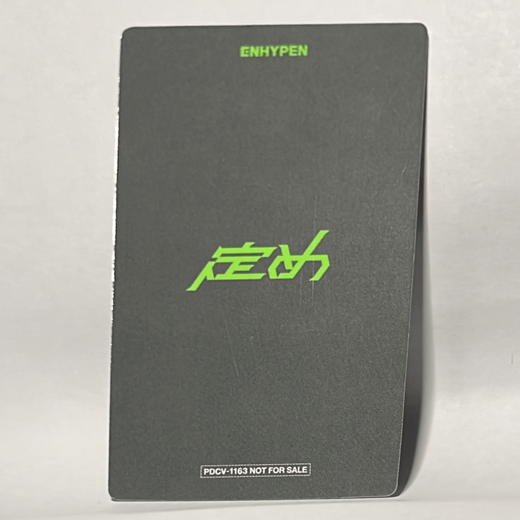 Enhypen  •  Ni-Ki - Sadame 定め Universal Music Store Version Photocard