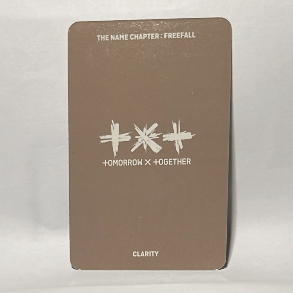 TOMORROW X TOGETHER  •  Taehyun - The Name Chapter: Freefall (Clarity Version) Photocard