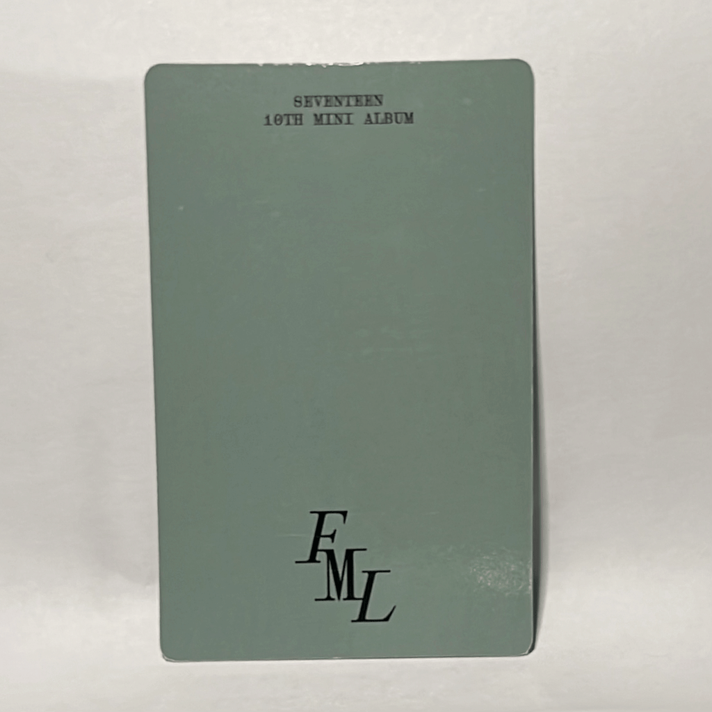 SEVENTEEN  •  Vernon - FML Photobook (Fallen, Misfit, Lost Version) Photocard