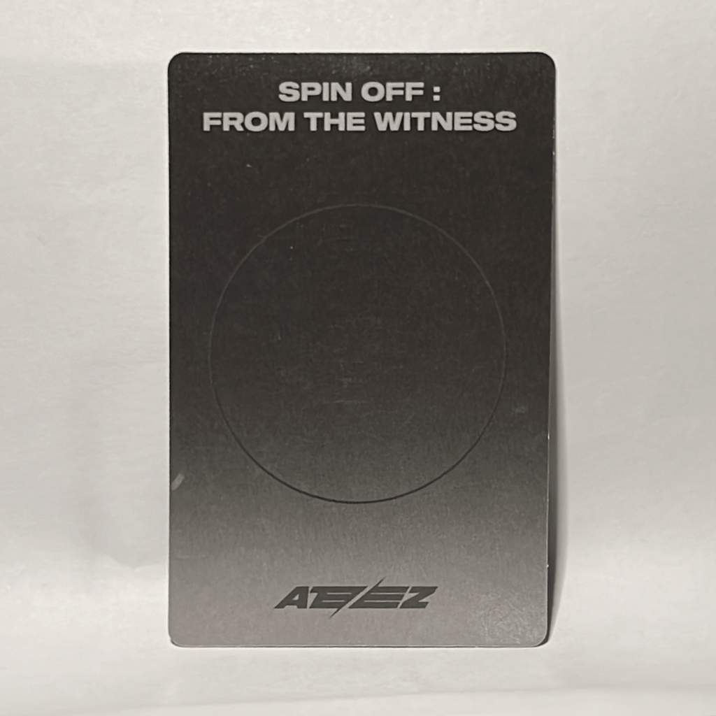 ATEEZ  •  Wooyoung - Spin Off : From The Witness (Version 1) Photocard