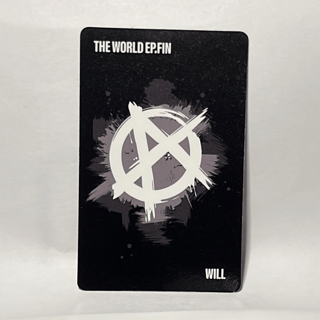ATEEZ  •  Wooyoung - The World Ep.Fin : Will (Image Card) Photocard