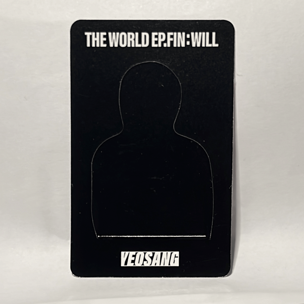ATEEZ  •  Yeosang - The World Ep.Fin : Will (Standing Photocard Version) Photocard