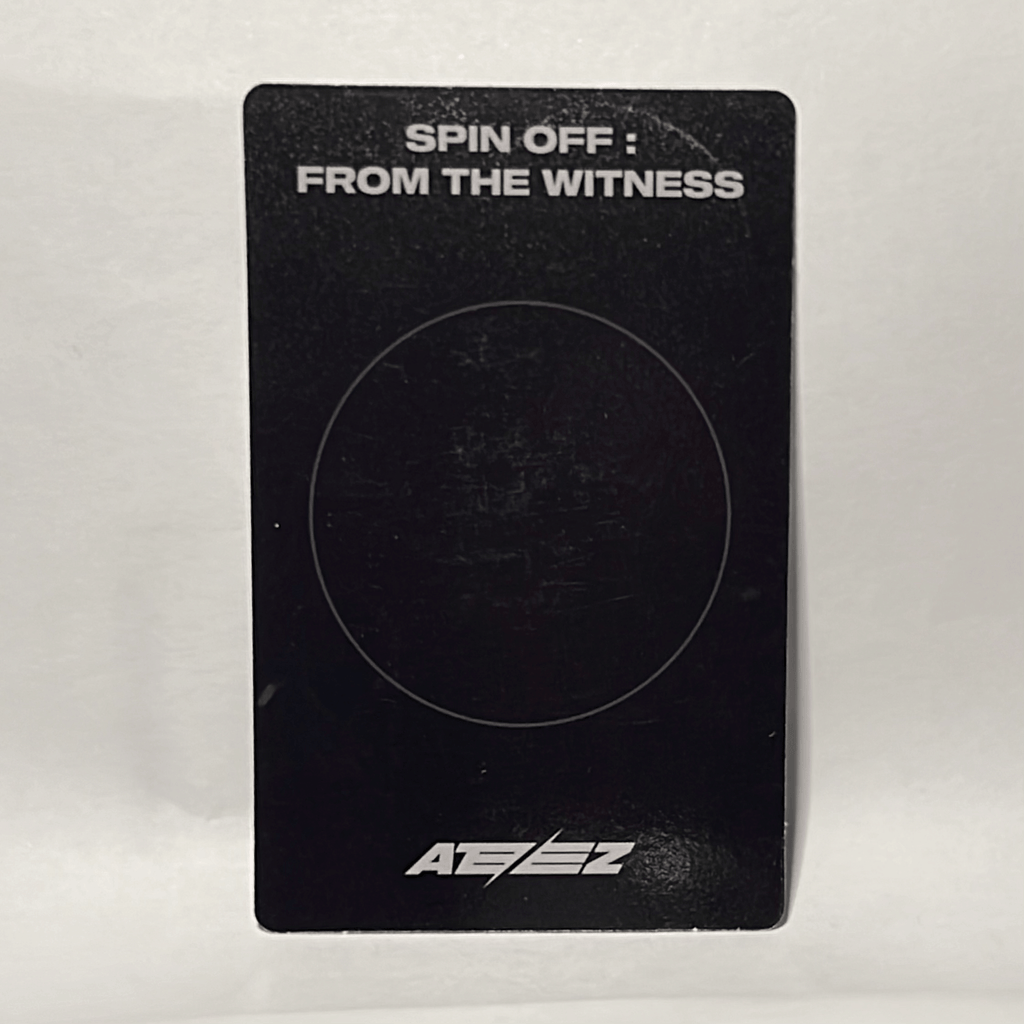 ATEEZ  •  Yunho - Spin Off : From The Witness (Version 3) Photocard