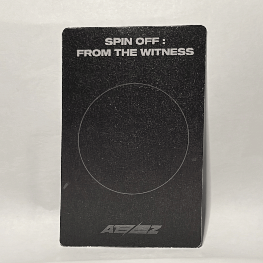 ATEEZ  •  Seonghwa - Spin Off : From The Witness (Hello82 US Album POB) Photocard