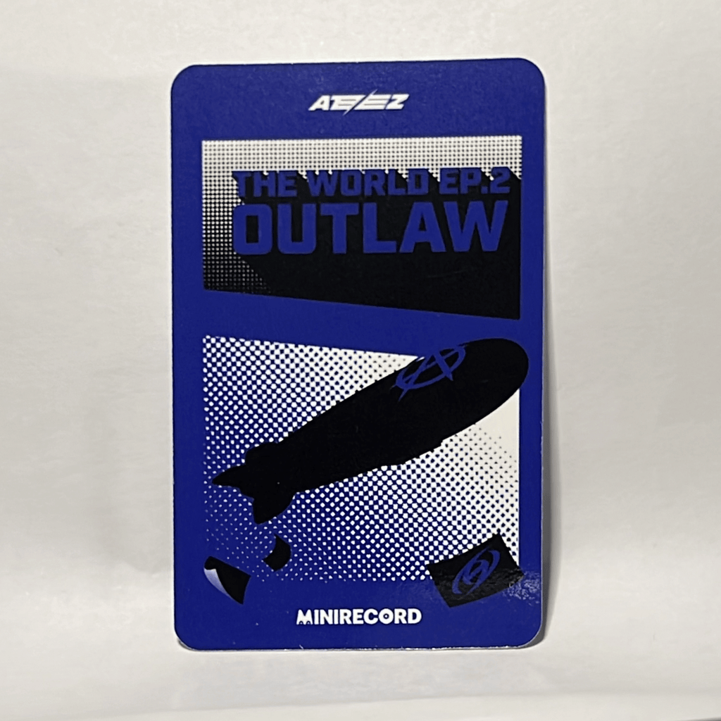 ATEEZ  •  Jongho - The World Ep.2 Outlaw Photocard [Minirecord POB]