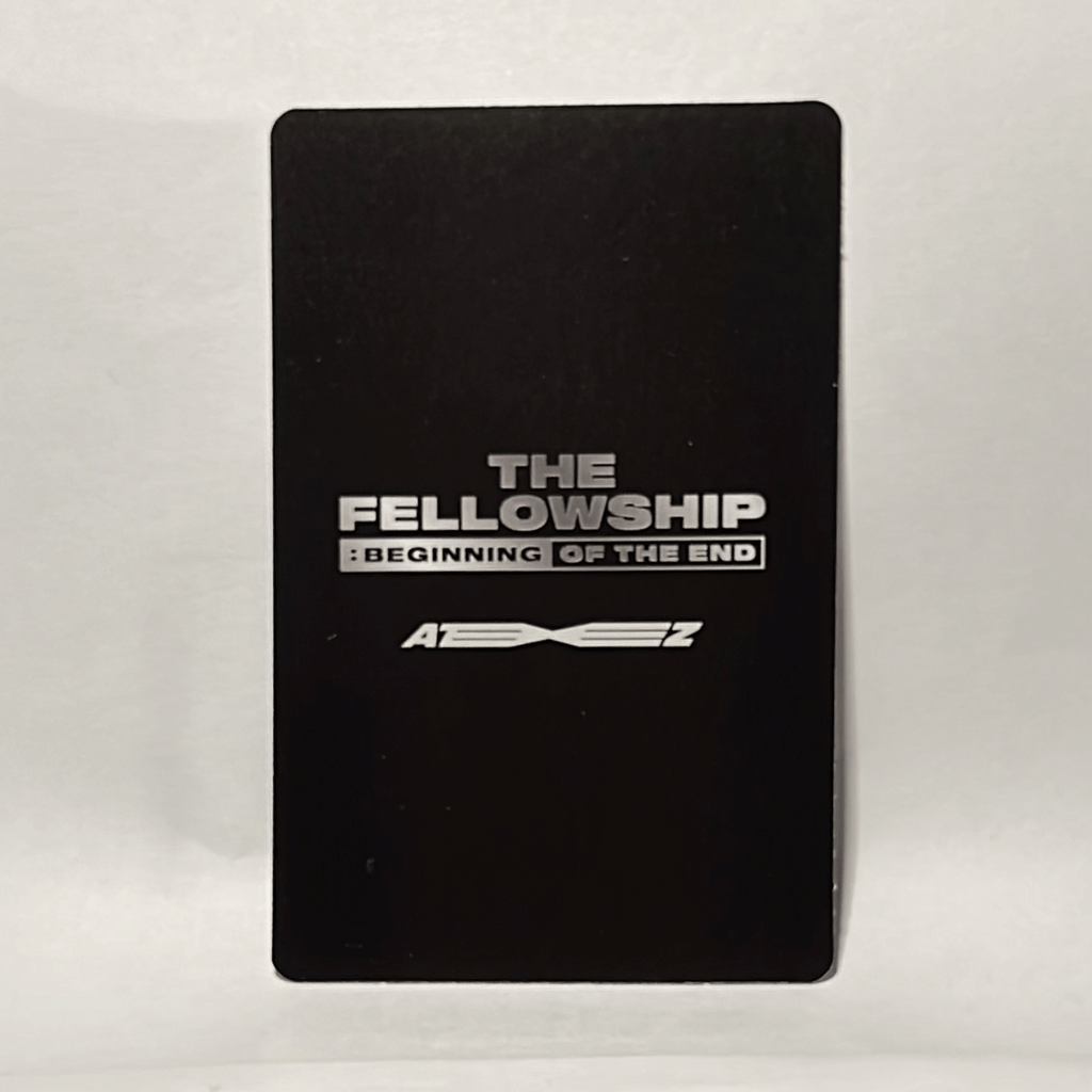 ATEEZ  •  Mingi - The Fellowship : Beginning of The End Soundcheck Photocard