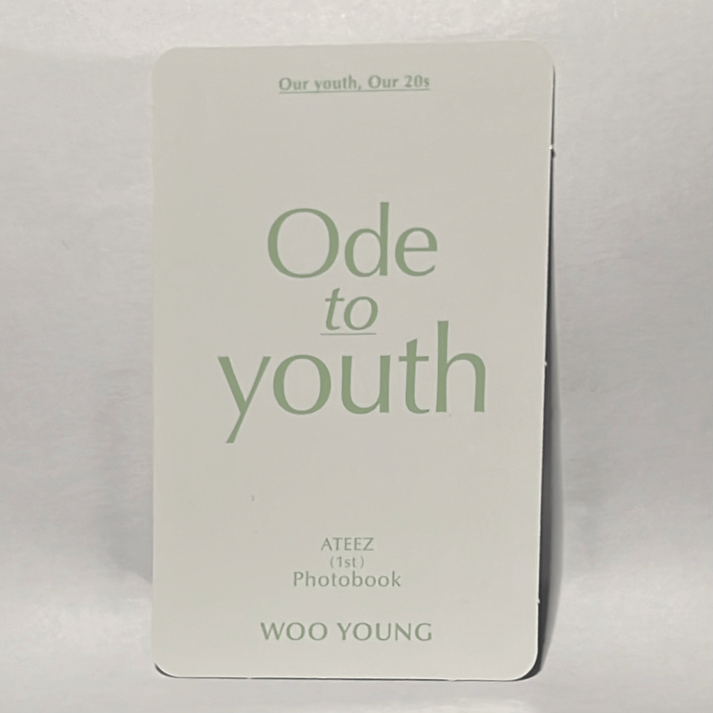 ATEEZ  •  Wooyoung - 1st Photobook: Ode to Youth Photocard
