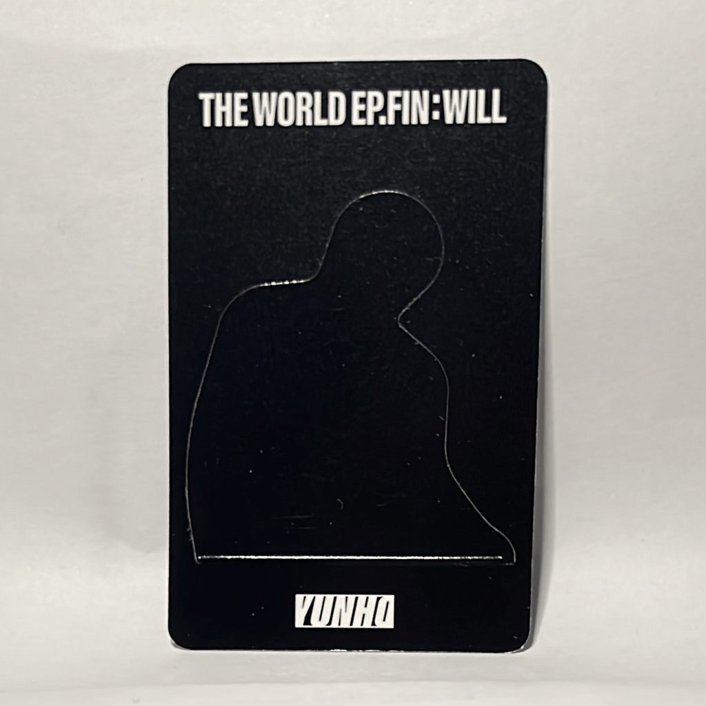 ATEEZ  •  Yunho - The World Ep.Fin : Will (Standing Photocard Version) Photocard