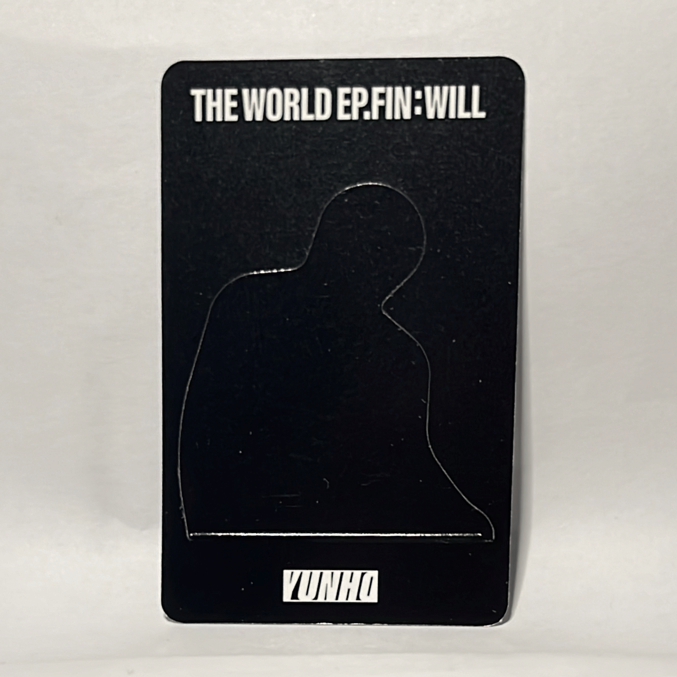 ATEEZ  •  Yunho - The World Ep.Fin : Will (Standing Photocard Version) Photocard