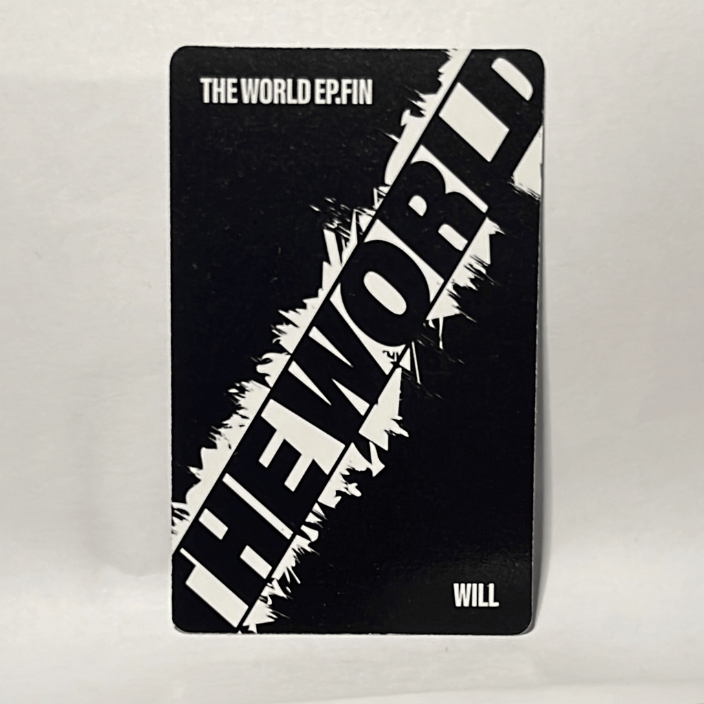 ATEEZ  •  Mingi - The World Ep.Fin : Will (Platform Version) Photocard