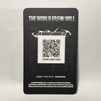 ATEEZ  •  Seonghwa - The World Ep.Fin : Will Platform Version (Mini Card, QR Type) Photocard