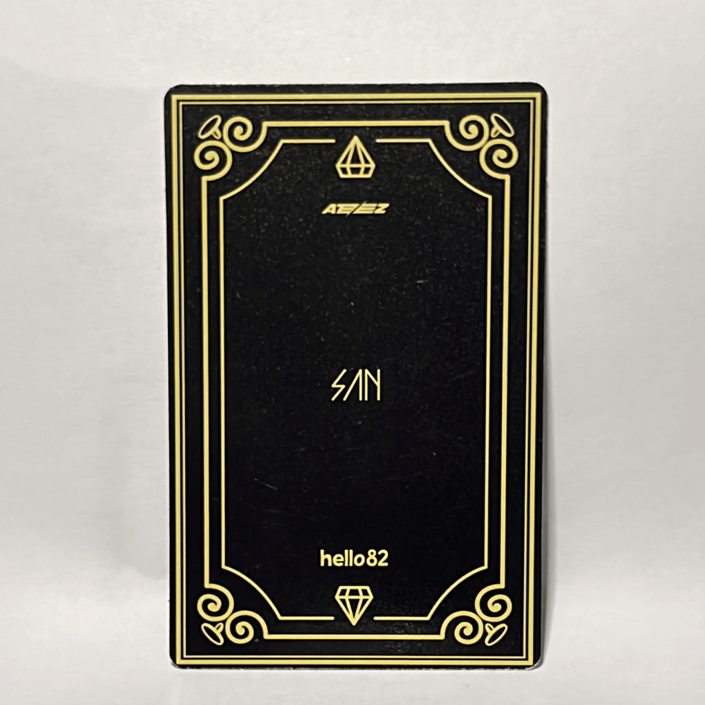ATEEZ  •  San - Spin Off : From The Witness Hello82 Jewelry Version Exclusive Photocard