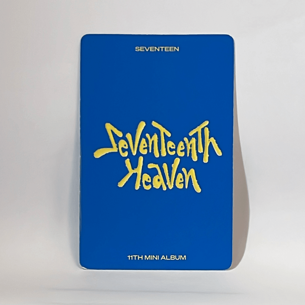 SEVENTEEN  •  Woozi - Seventeenth Heaven Carat Version Photocard