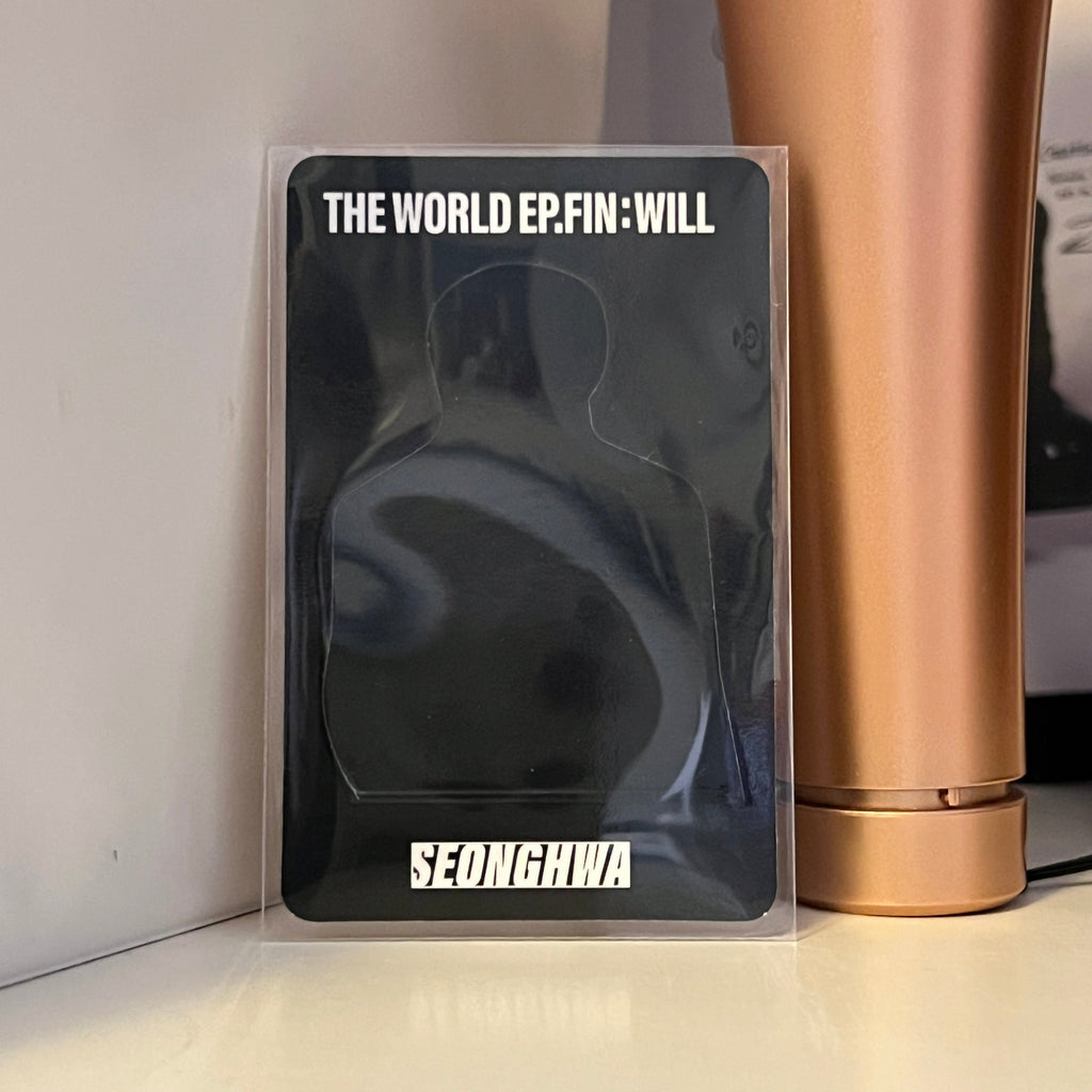 ATEEZ  •  Seonghwa - The World Ep.Fin : Will (Standing Photocard Version) Photocard