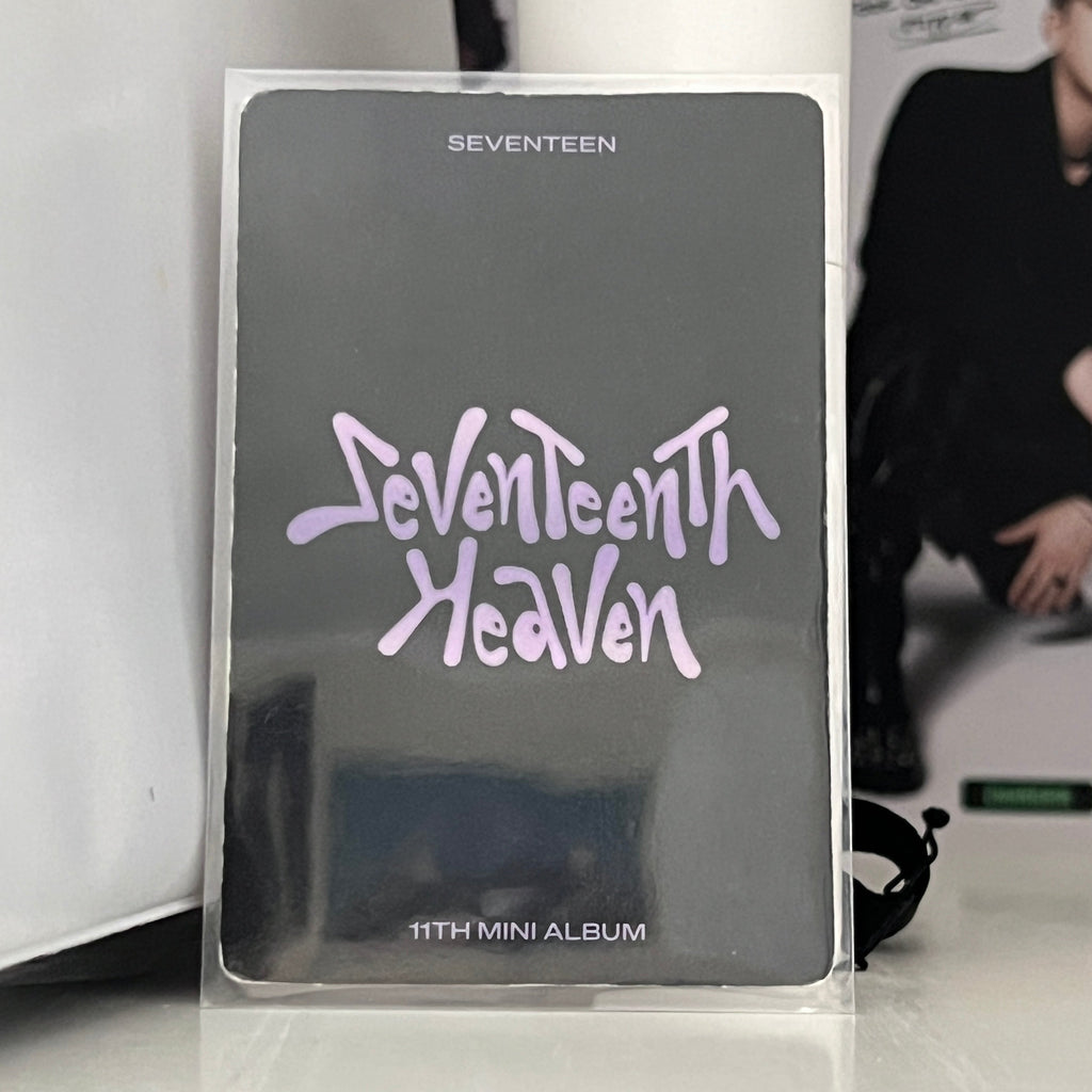 SEVENTEEN  •  Woozi - Seventeenth Heaven (PM 10:23 Version) Photocard