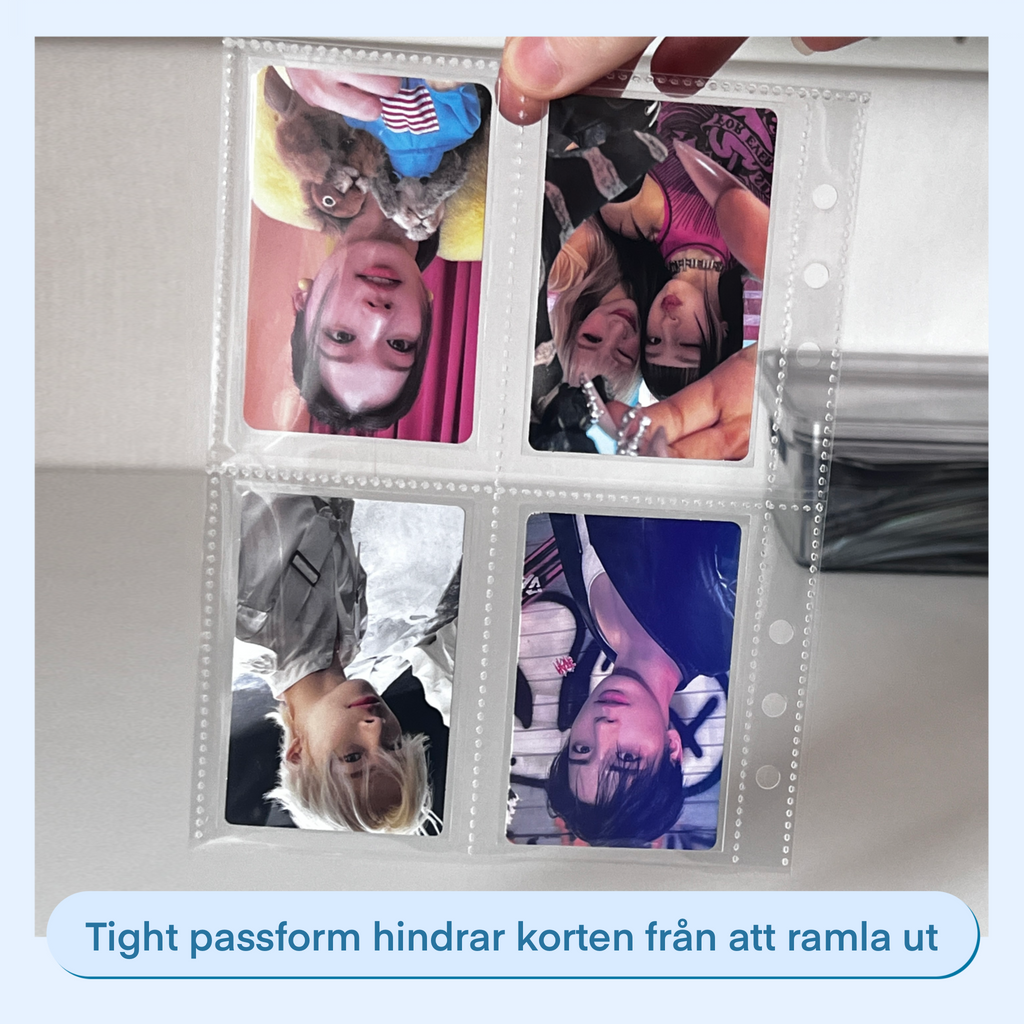 Plastfickor för A5-binders (10-pack)