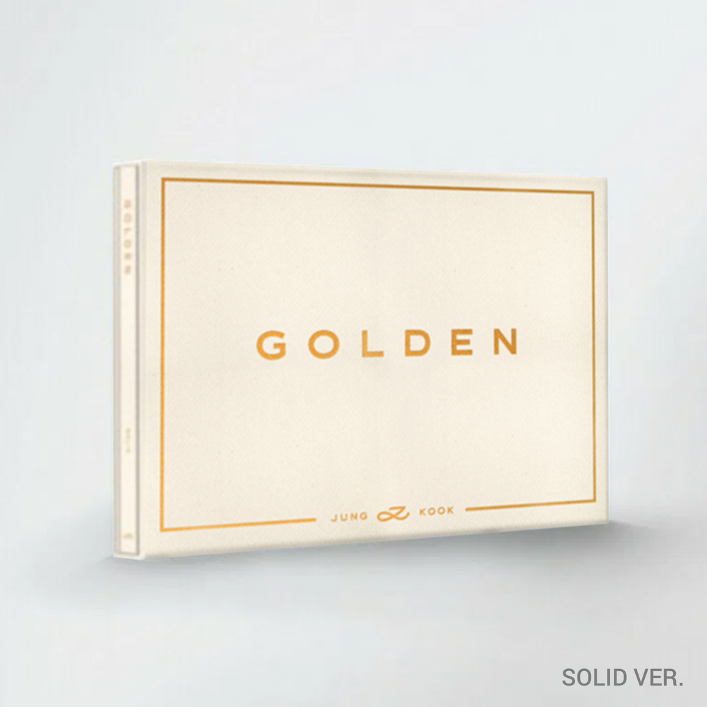 Jungkook - GOLDEN (Solid Ver.) [Smått kantskadad]