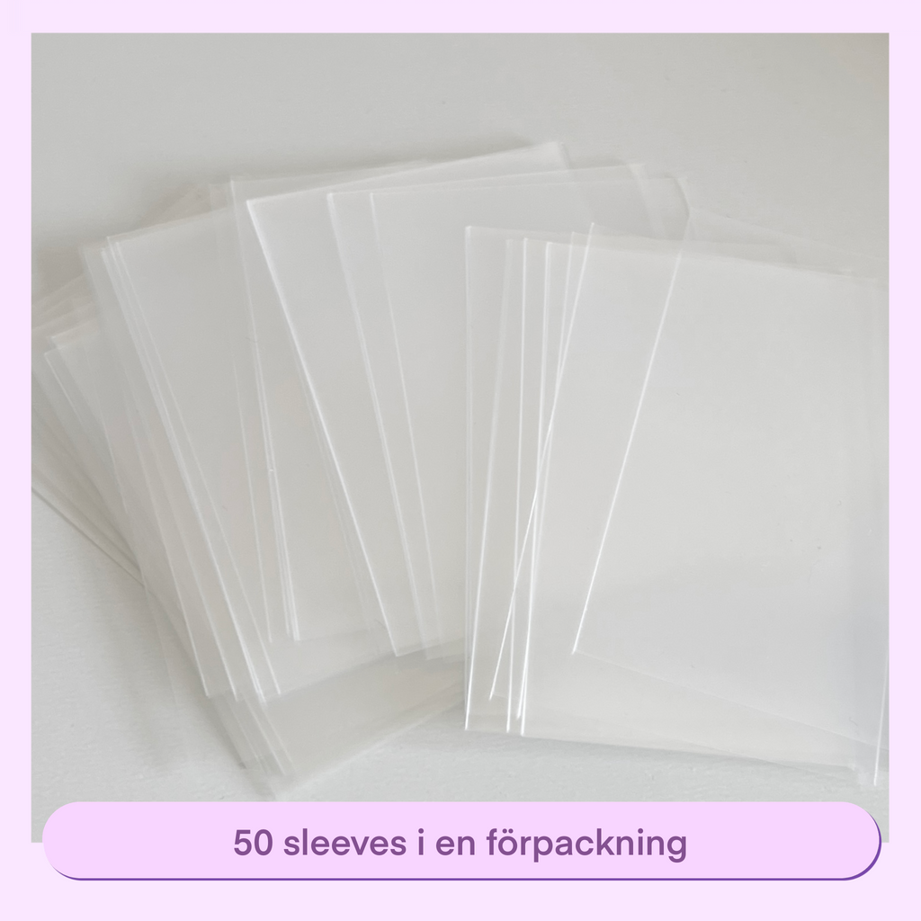 Popcorn Games - 56 x 87mm Photocard Sleeves Hard 50pcs