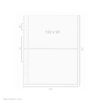 Plastfickor för A5-binders (10-pack)