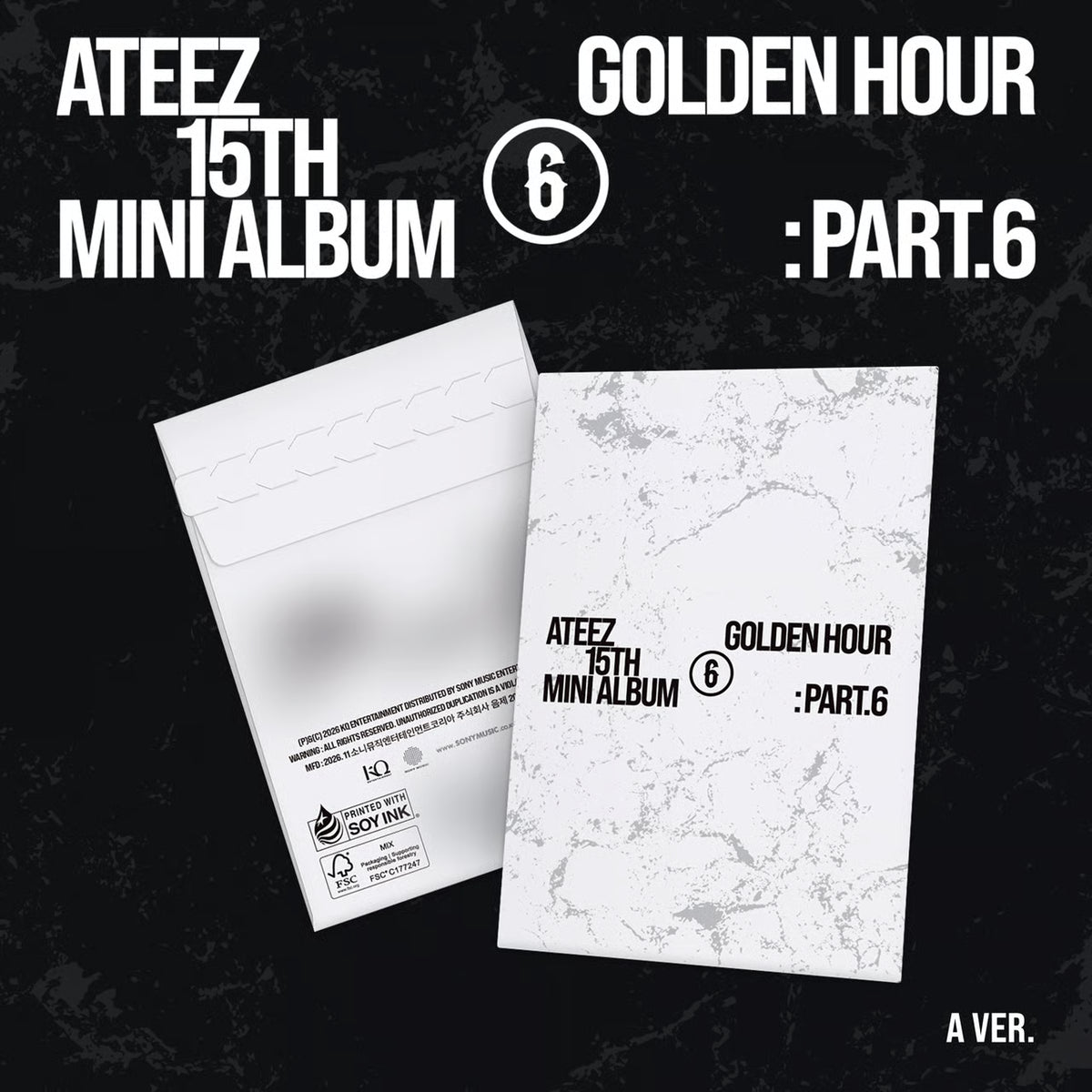 ATEEZ - GOLDEN HOUR : Part.6 (Pocaalbum Ver.)