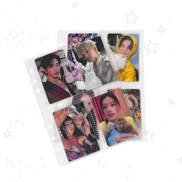 Plastfickor för A5-binders (10-pack)