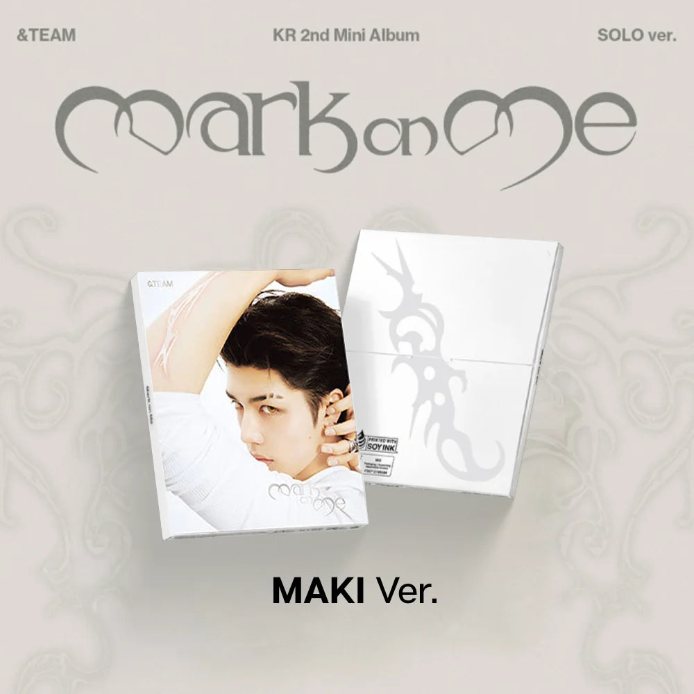 &TEAM - Mark on Me [2nd Kr Mini Album] (SOLO Ver.)