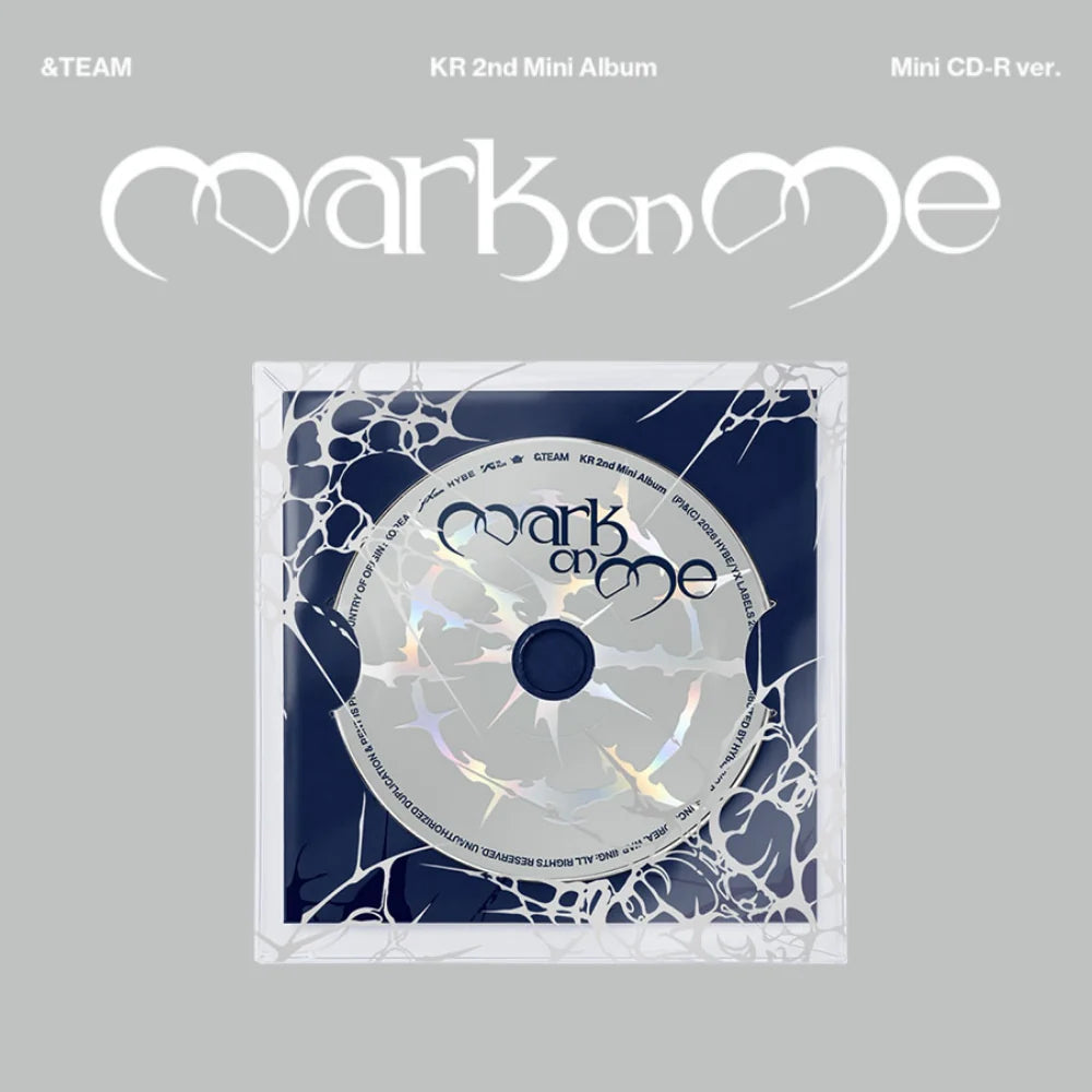 &TEAM - Mark on Me [2nd Kr Mini Album] (Mini CD-R Ver.)