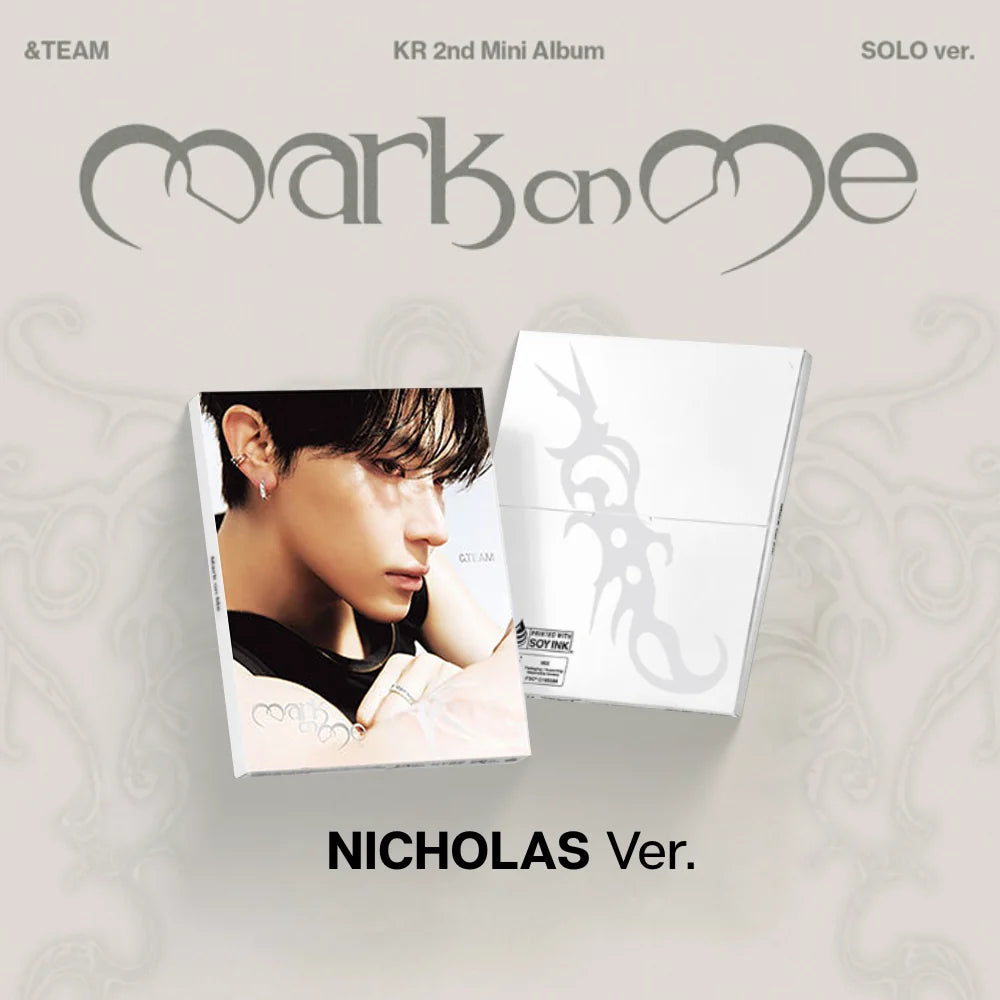 &TEAM - Mark on Me [2nd Kr Mini Album] (SOLO Ver.)