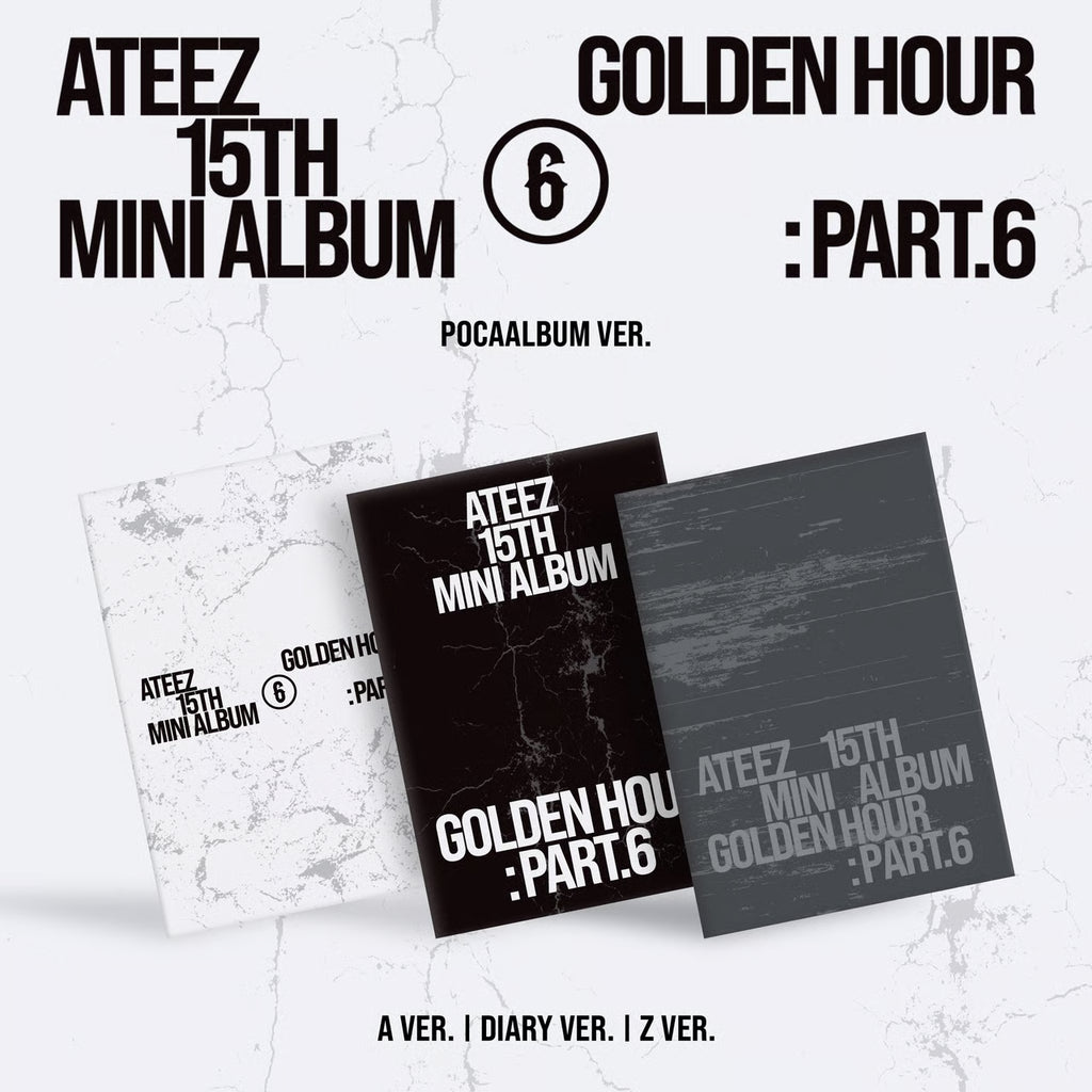 ATEEZ - GOLDEN HOUR : Part.6 (Pocaalbum Ver.)