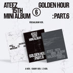 ATEEZ - GOLDEN HOUR : Part.6 (Pocaalbum Ver.)