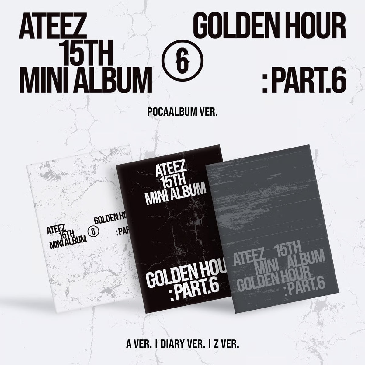 ATEEZ - GOLDEN HOUR : Part.6 (Pocaalbum Ver.)