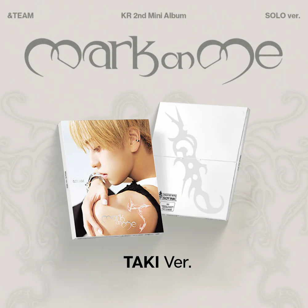 &TEAM - Mark on Me [2nd Kr Mini Album] (SOLO Ver.)