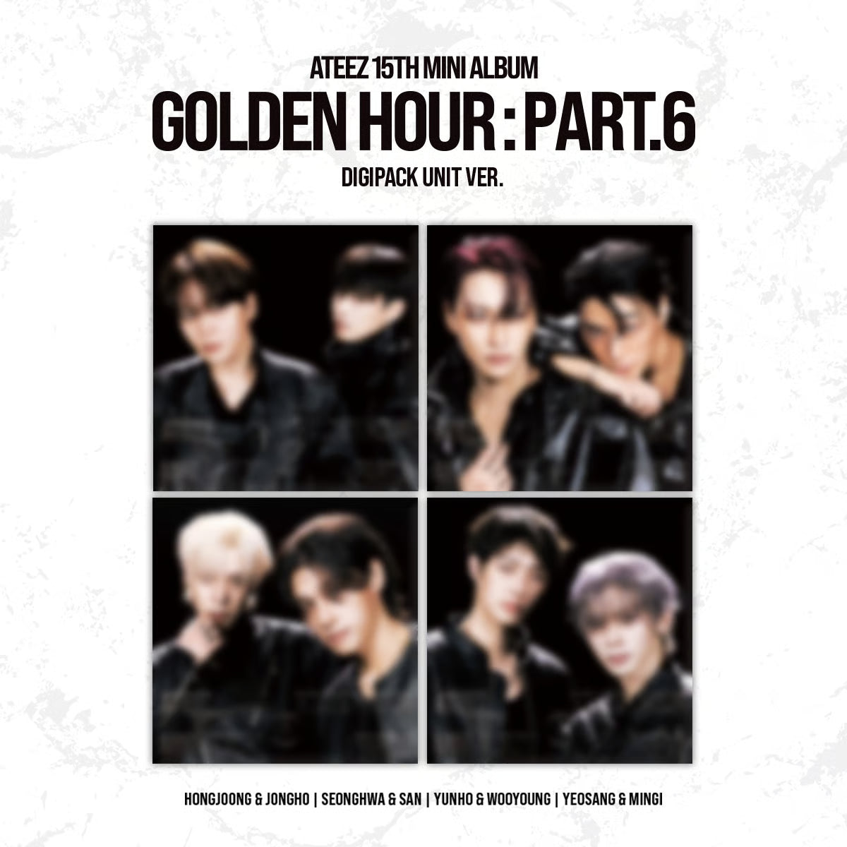 ATEEZ - GOLDEN HOUR : Part.6 (Digipack Unit Ver.)