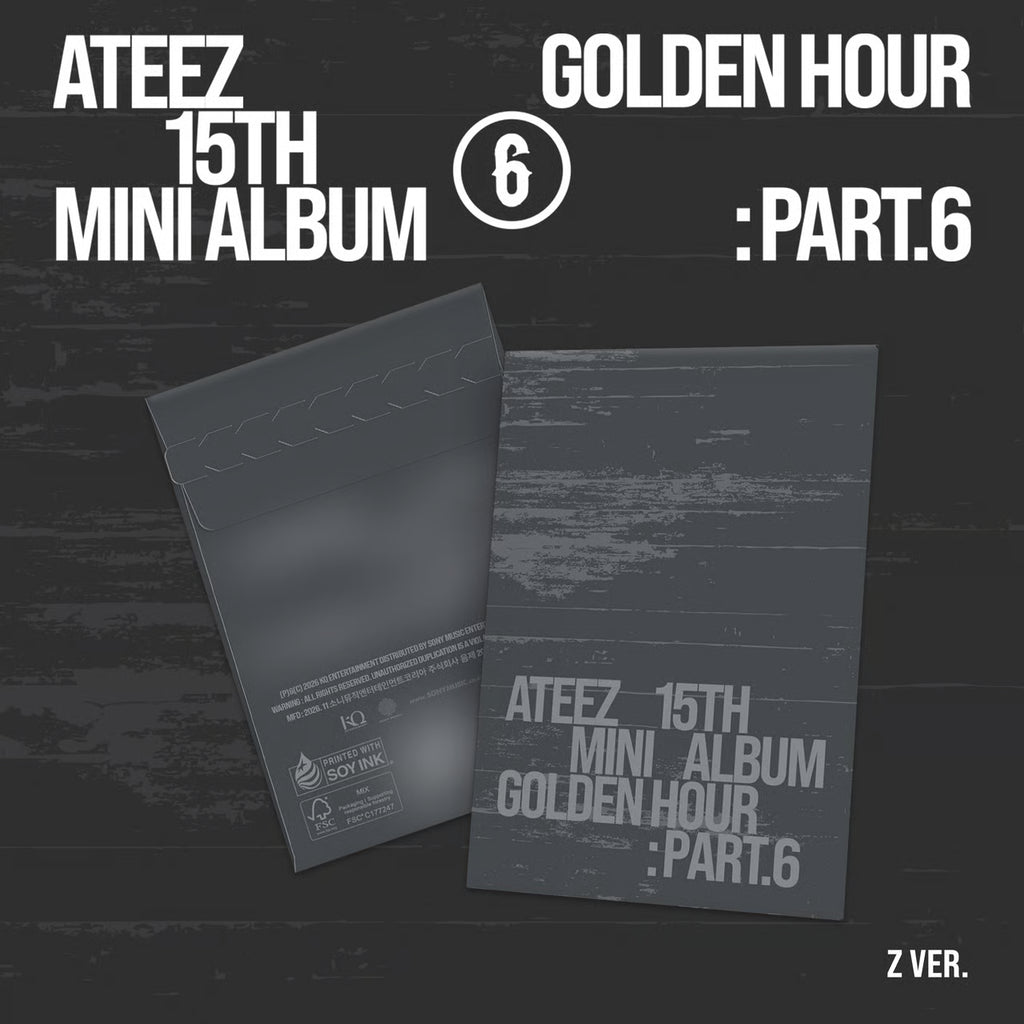 ATEEZ - GOLDEN HOUR : Part.6 (Pocaalbum Ver.)